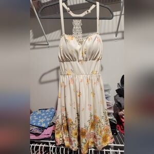 No Boundaries Floral Trim dress XS